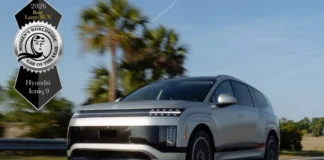 Hyundai IONIQ 9 élu Meilleur SUV familial mondial 2026 par le jury Women’s Worldwide Car of the Year Hyundai Ioniq 9 2026