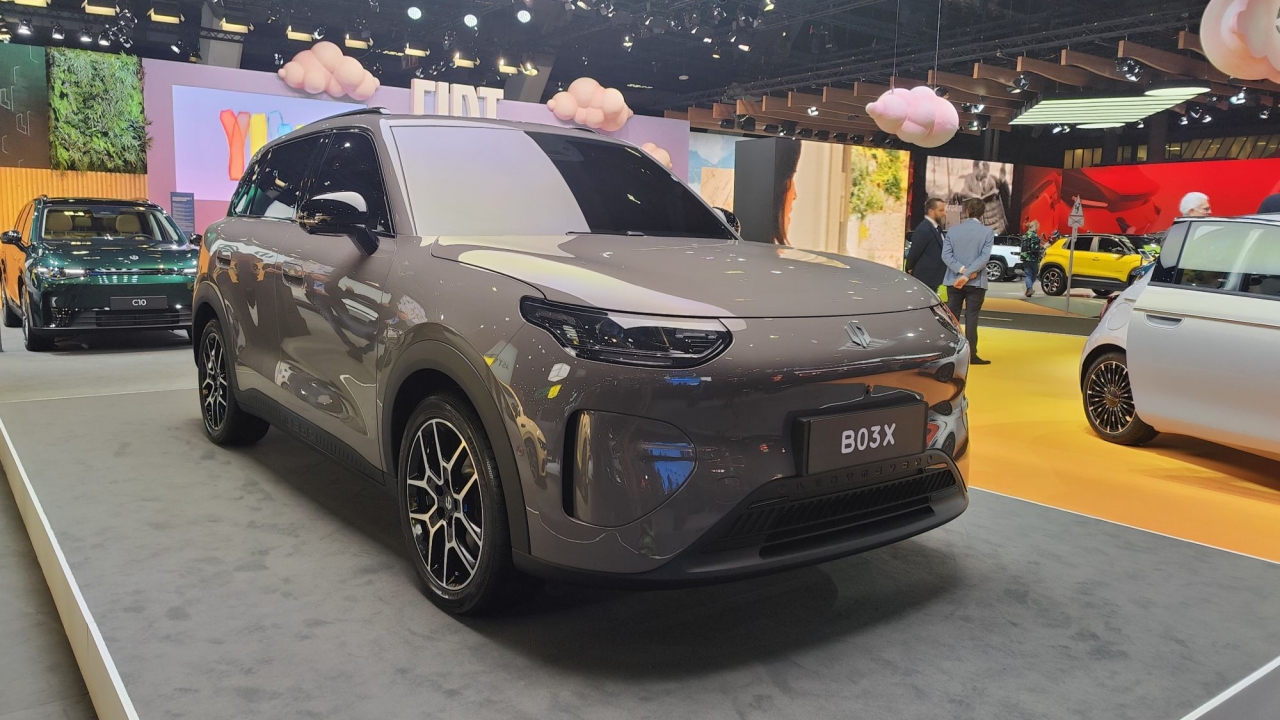 Leapmotor B03X au Salon de Bruxelles 2026