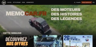 Memocar - une nouvelle plateforme SVOD dédiée à l'histoire de l'automobile