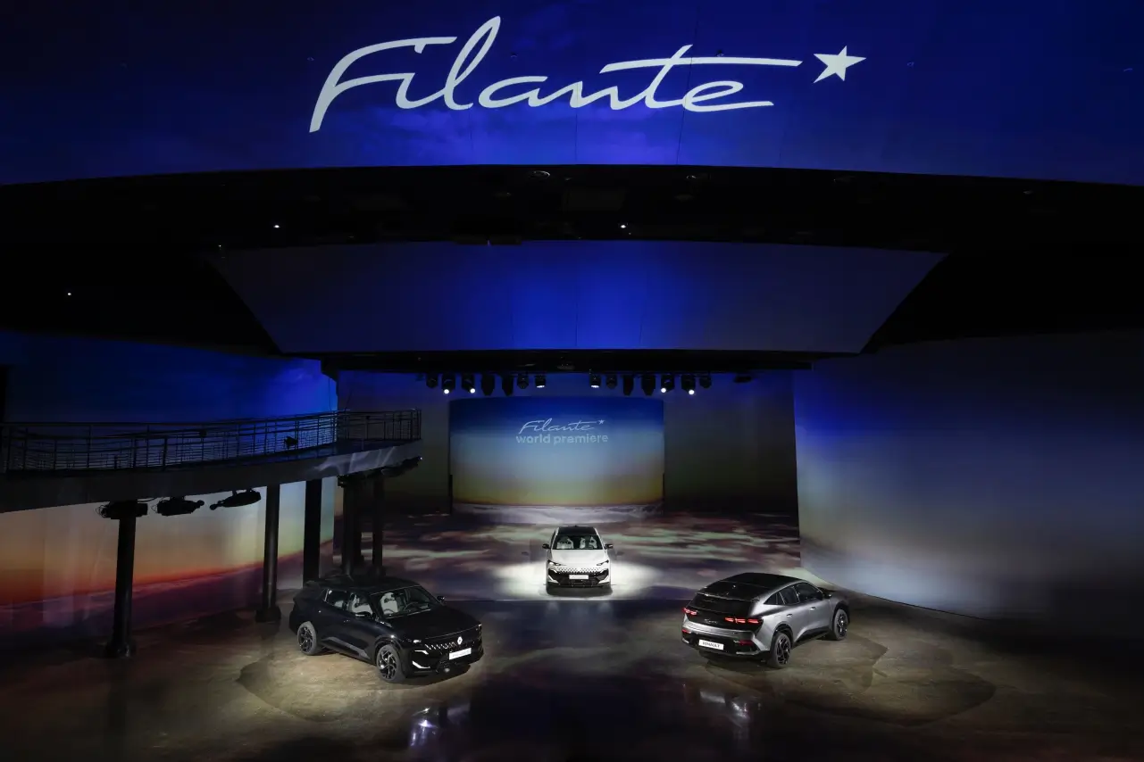 Révélation Renault Filante à Séoul (Corée du Sud)