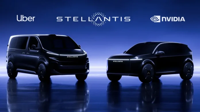 Stellantis Uber NVIDIA robotaxis