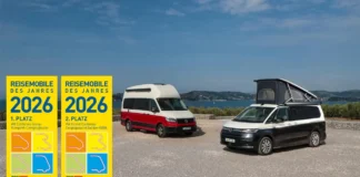 Volkswagen California 2026 - camping-car de l'année