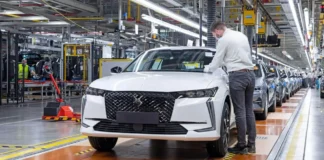Selon l’Insee, l’industrie automobile française a perdu un tiers de ses effectifs entre 2010 et 2023 DS4 à l'usine de Russelsheim