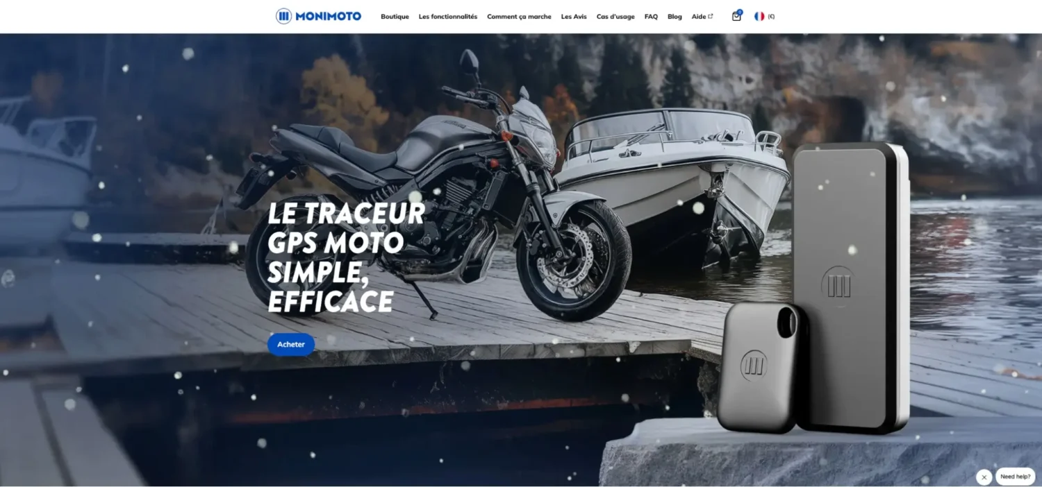 Monimoto - traceur GPS moto