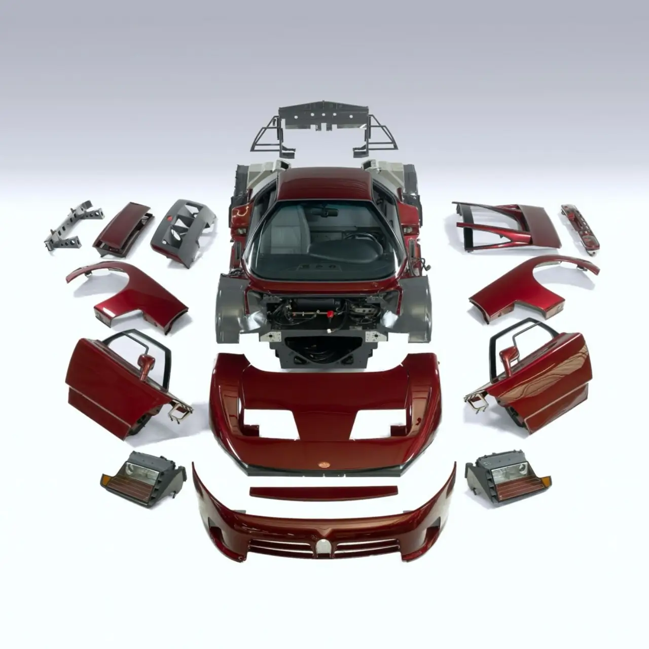 Restauration Bugatti EB110 GT