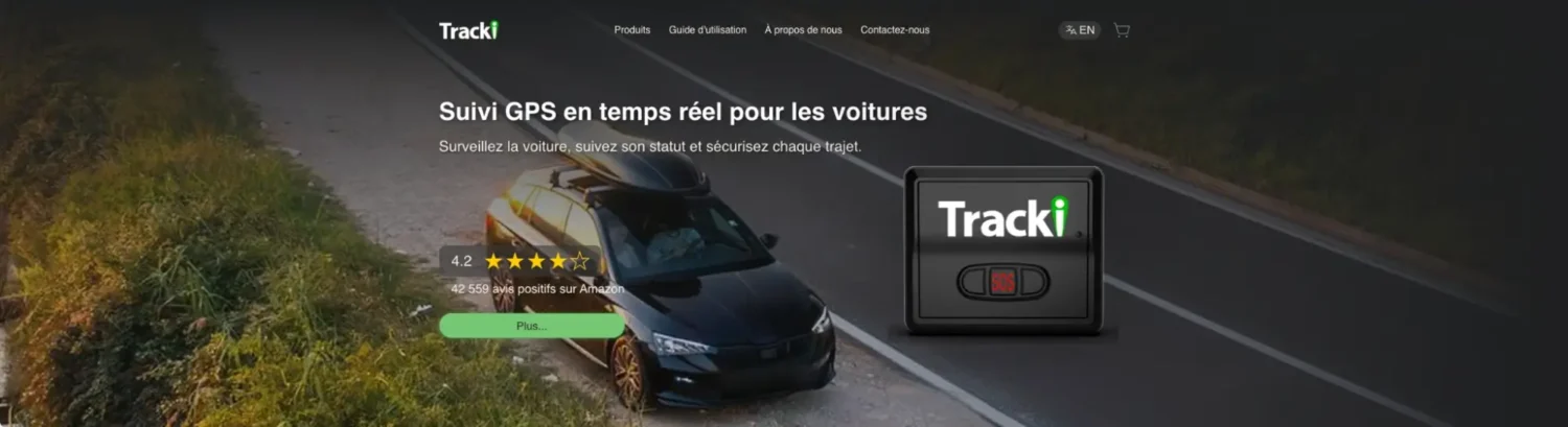 Tracki solution GPS pour moto et auto