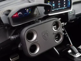 nouveau volant de Peugeot Hypersquare