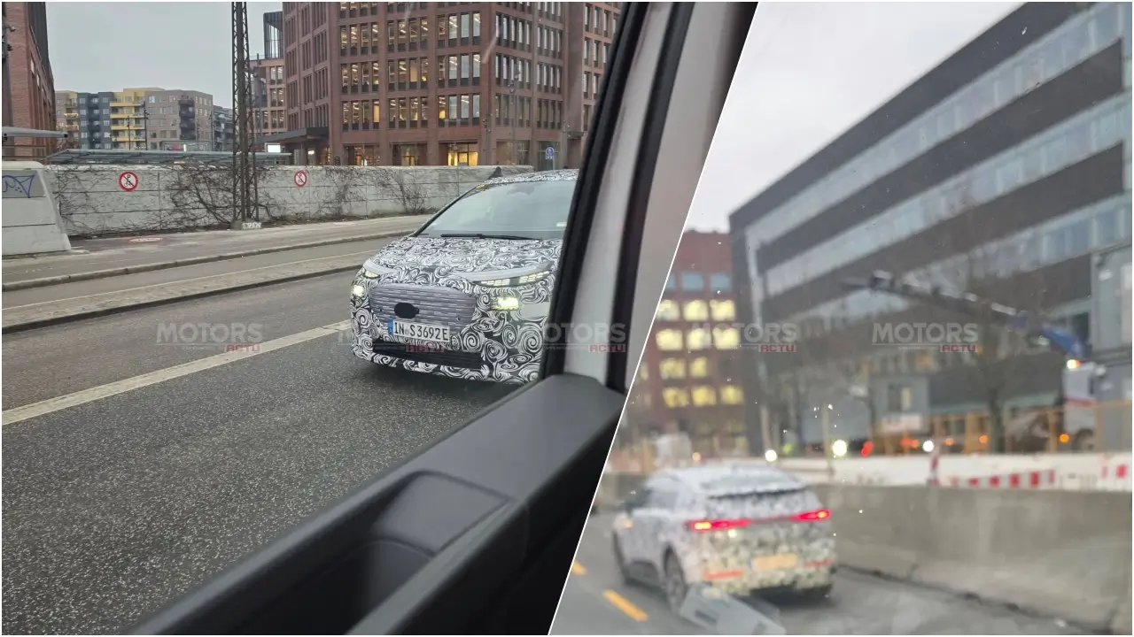 Audi A2 2026 spyshot