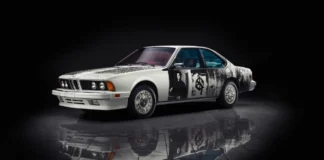 BMW Art Car par Robert Rauschenberg