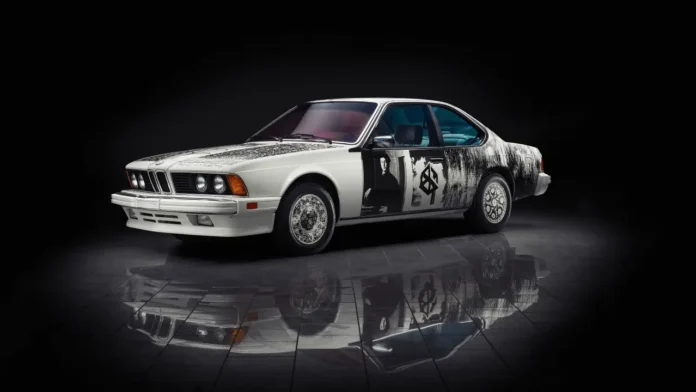 BMW Art Car par Robert Rauschenberg