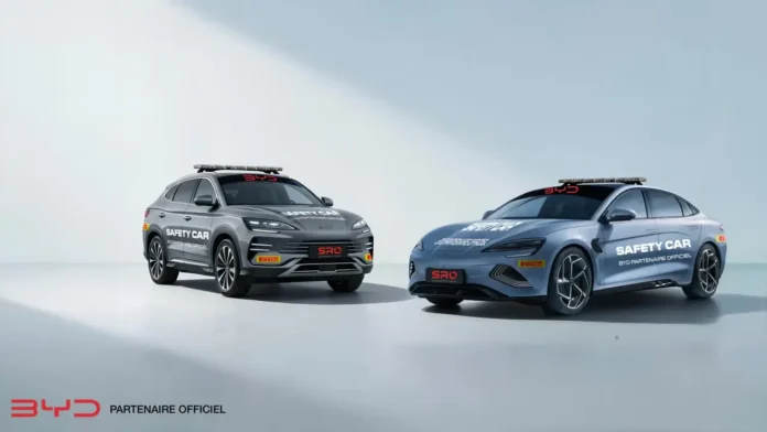 BYD - Safety Car et Leading Car aux championnats FFSA GT et Tourisme