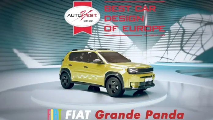Fiat Grande Panda élue plus beau design d’Europe 2026