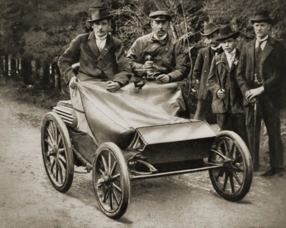 Knigstuhl Hill Climb Race 1901