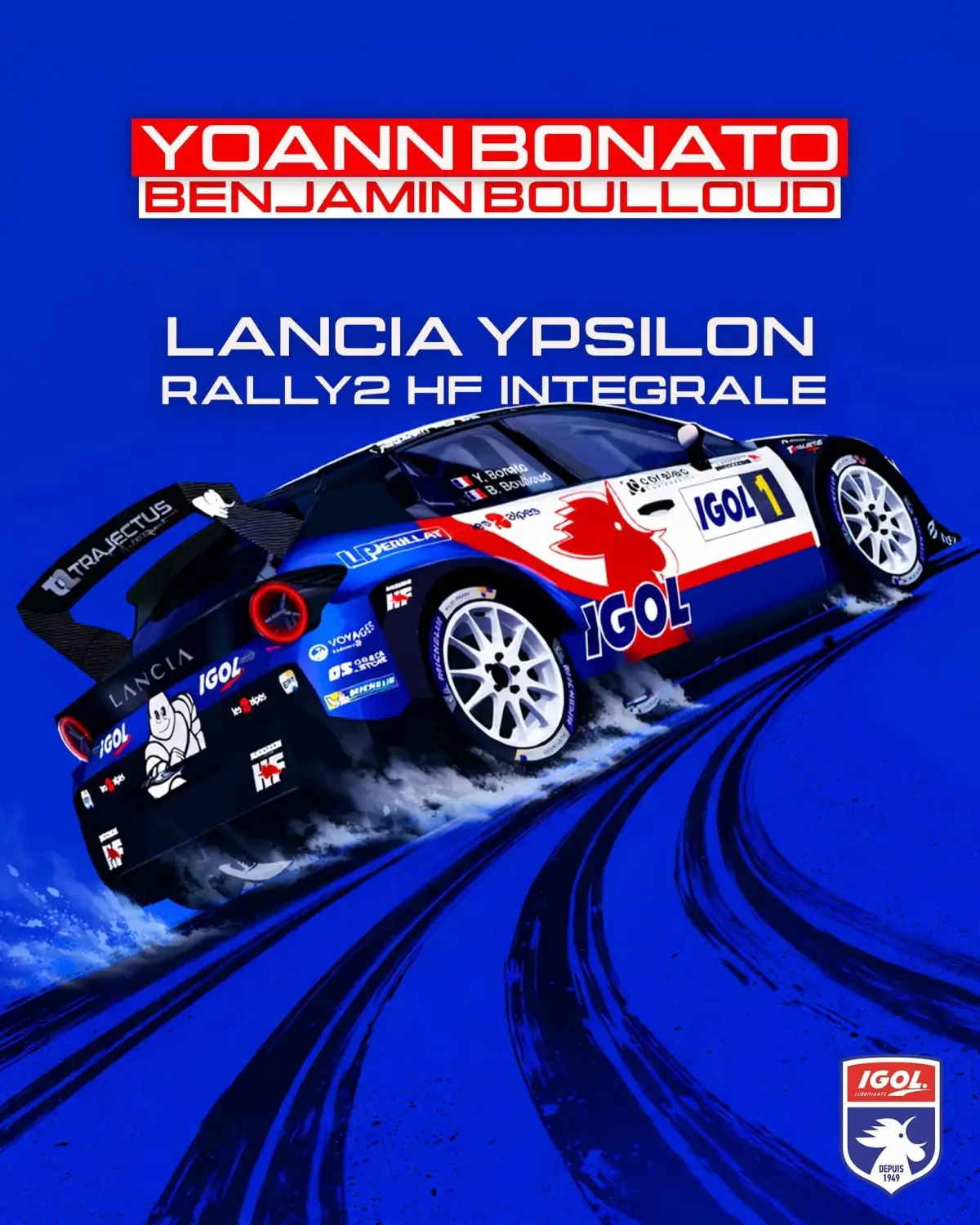 Lancia Ypsilon Rally2 HF Integrale - Rallye Le Touquet Pas-de-Calais