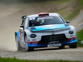 Yoann Bonato remporte le Rallye Le Touquet avec la Lancia Ypsilon Rally2 HF Integrale Lancia Ypsilon Rally2 HF Integrale à son bord Yoann Bonato et Benjamin Boulloud au Championnat de France des Rallyes