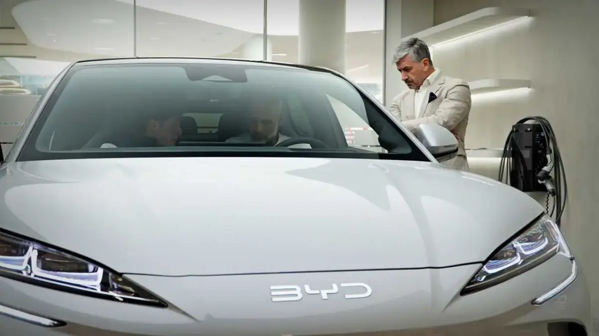 Pep Guardiola récupère sa BYD SEALION 7