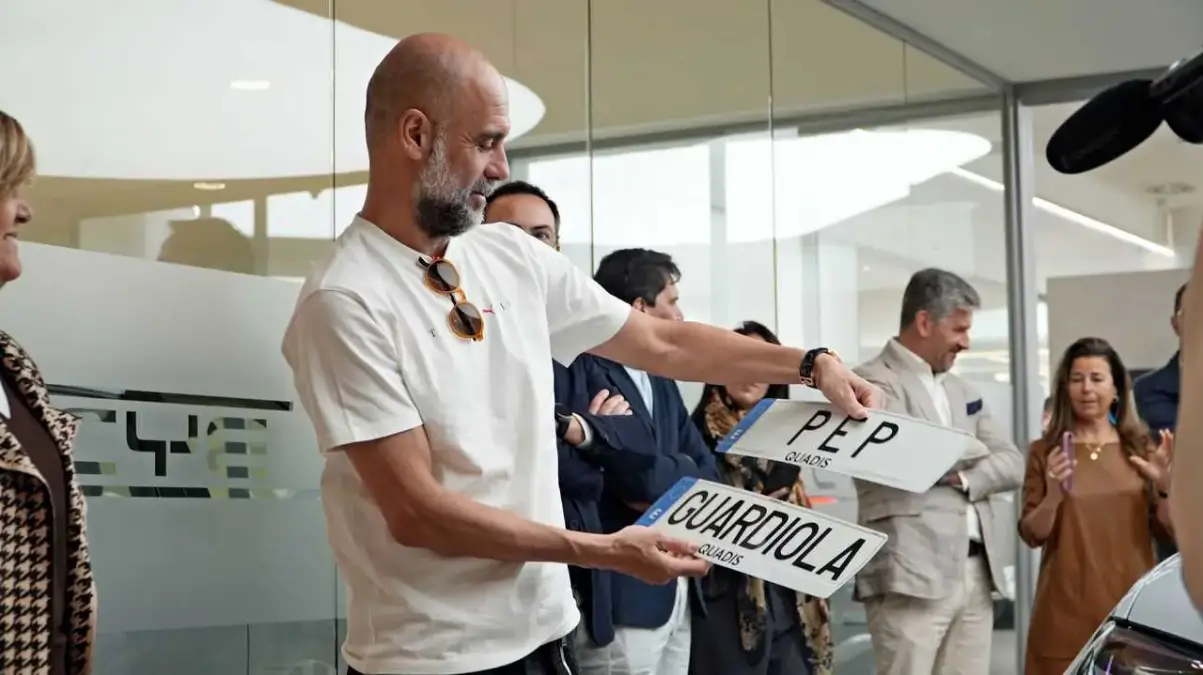 Pep Guardiola récupère sa BYD SEALION 7