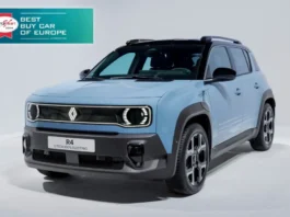 La nouvelle Renault 4 sacrée Meilleure Voiture à Acheter en Europe aux Prix Autobest 2026 Renault 4 E-Tech électrique- AUTOBEST 2026