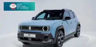 La nouvelle Renault 4 sacrée Meilleure Voiture à Acheter en Europe aux Prix Autobest 2026 Renault 4 E-Tech électrique- AUTOBEST 2026