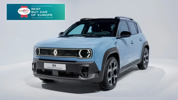 Renault 4 E-Tech électrique- AUTOBEST 2026
