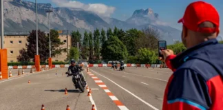 Stage permis moto Grenoble chez Moto Conduite