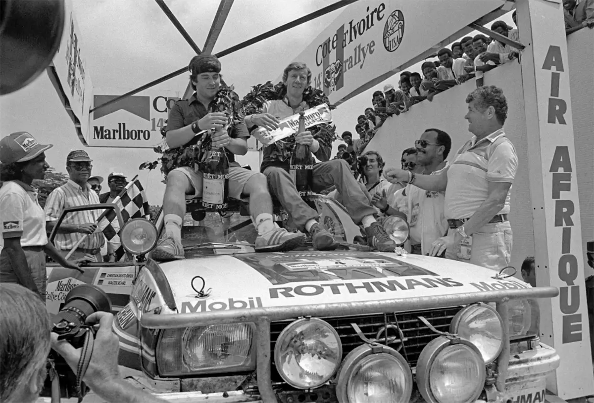 Walter Rhrl Christian Geistdrfer Opel Ascona B