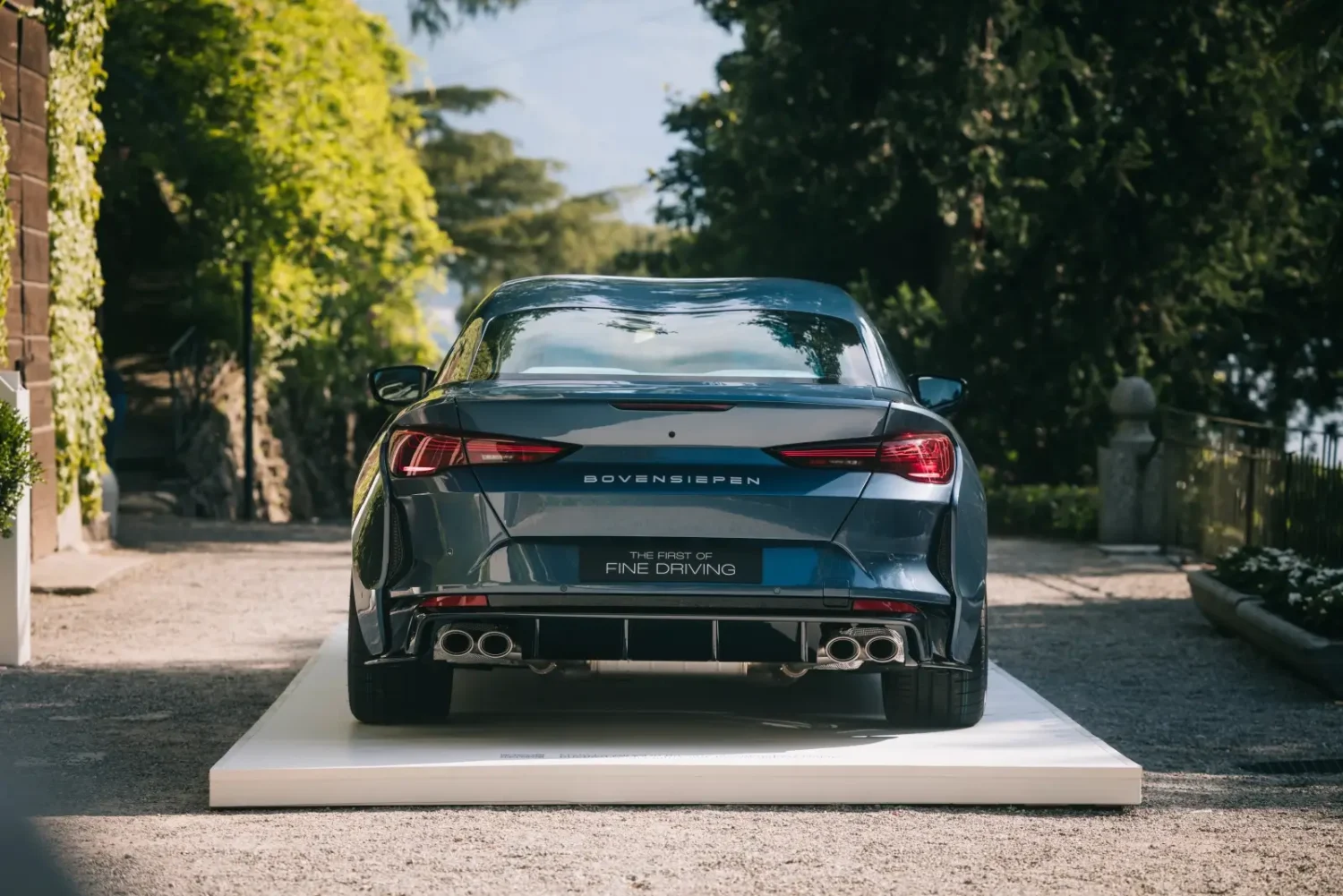 Bovensiepen Zagato lancement