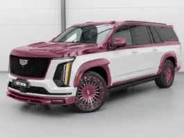 Cadillac Escalade en rose carbon par LARTE Design