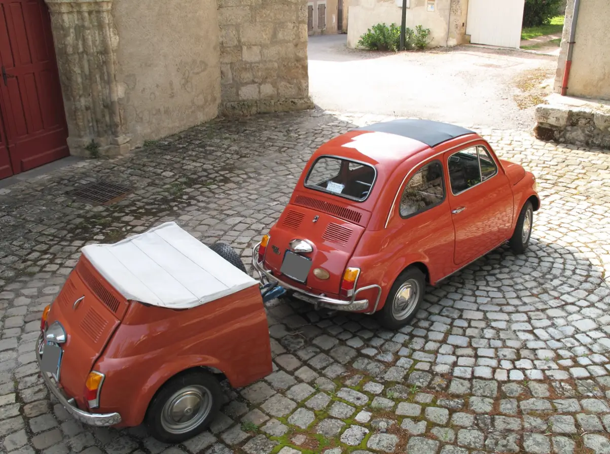 Fiat 500L de 1970 en vente aux enchères