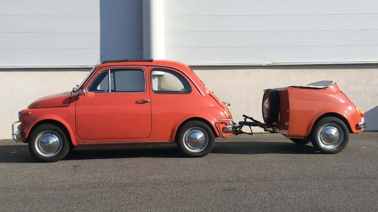 Fiat 500L de 1970 en vente aux enchères