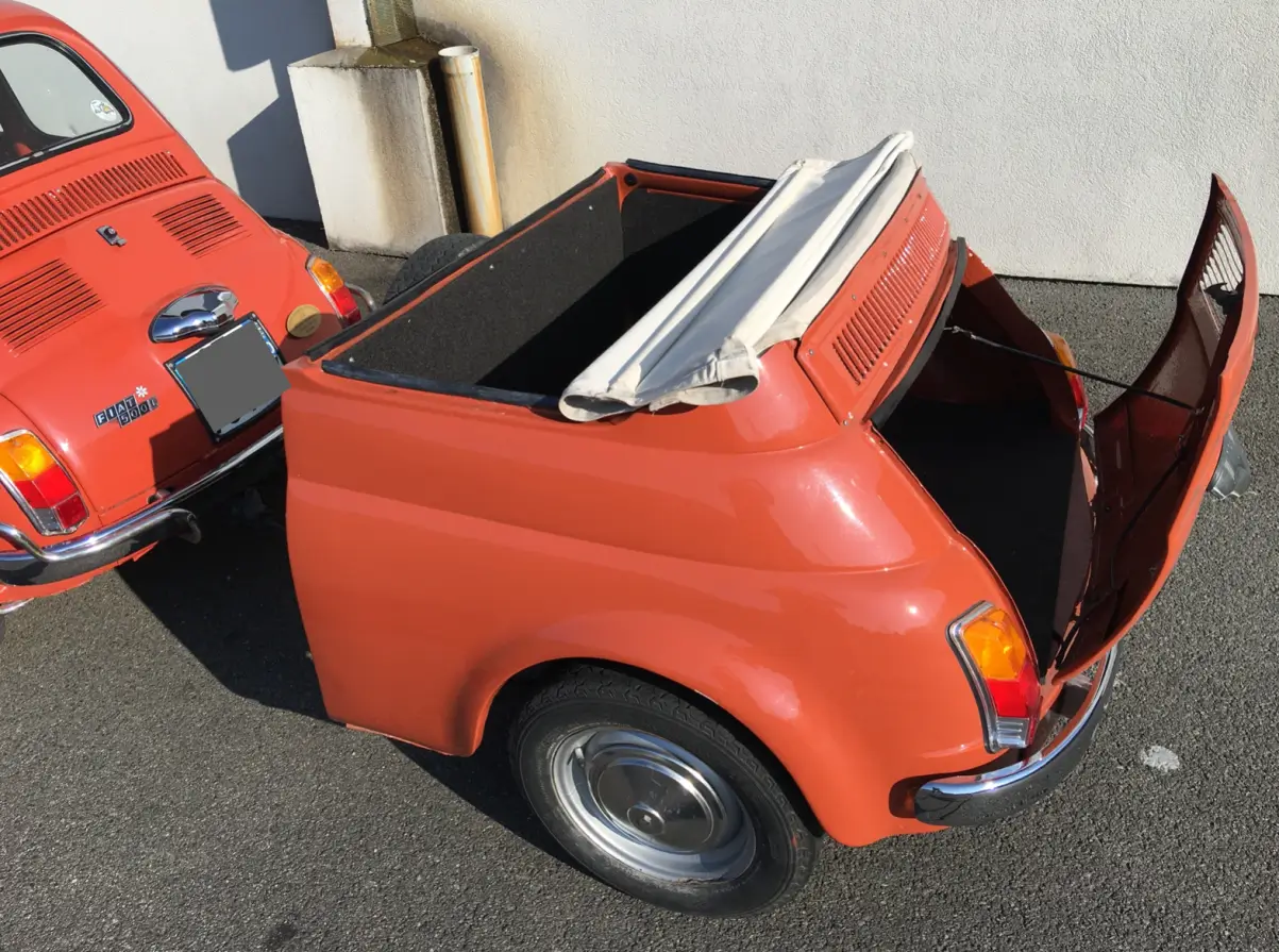 Fiat 500L de 1970 en vente aux enchères