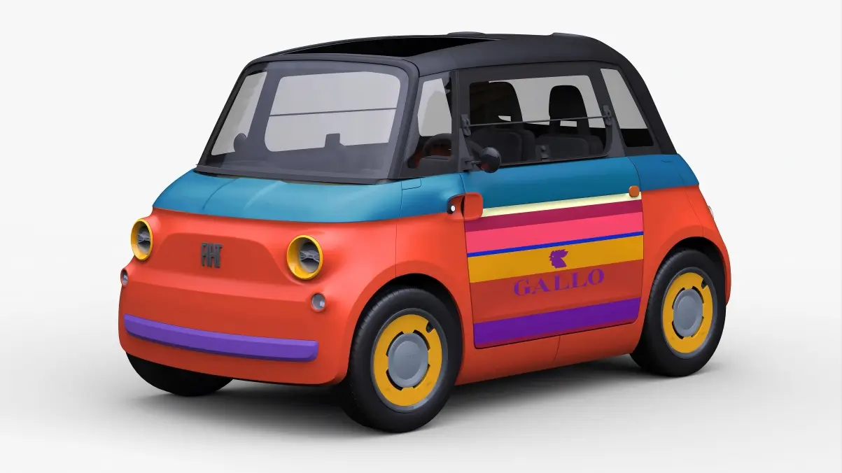 Fiat Topolino édition spéciale Gallo Milano Design week 2026