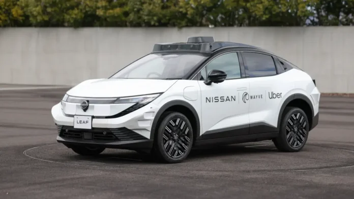 Nissan Leaf robotaxis
