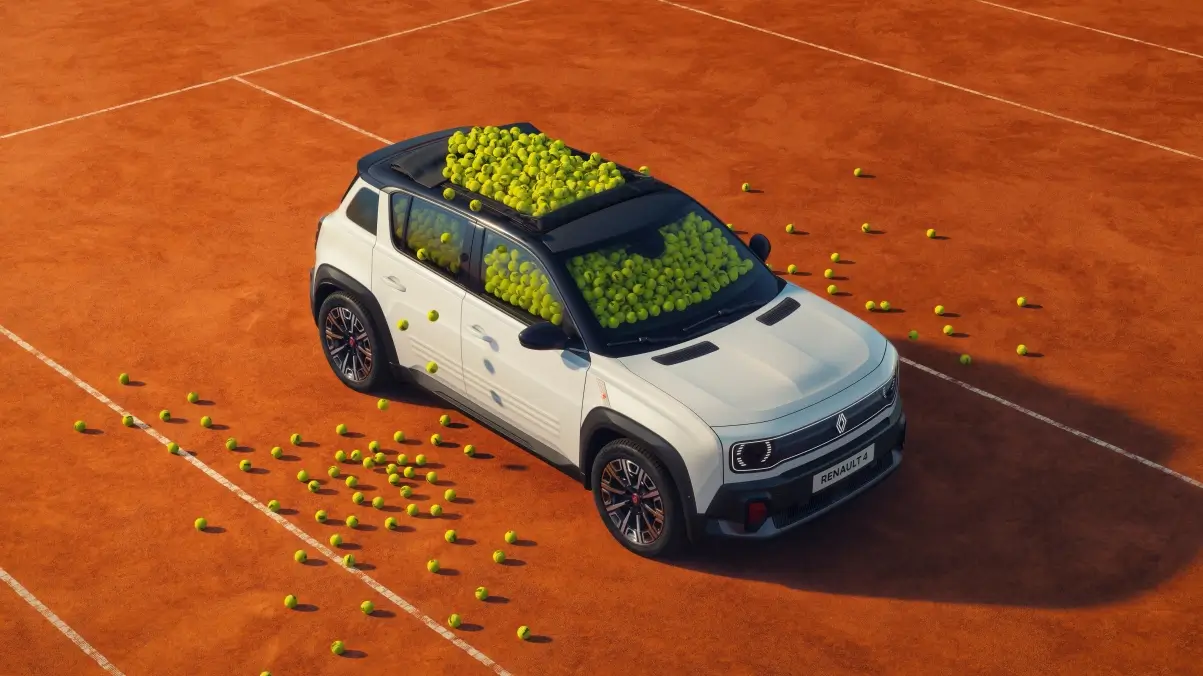 Renault 4 Roland-Garros E-Tech electric