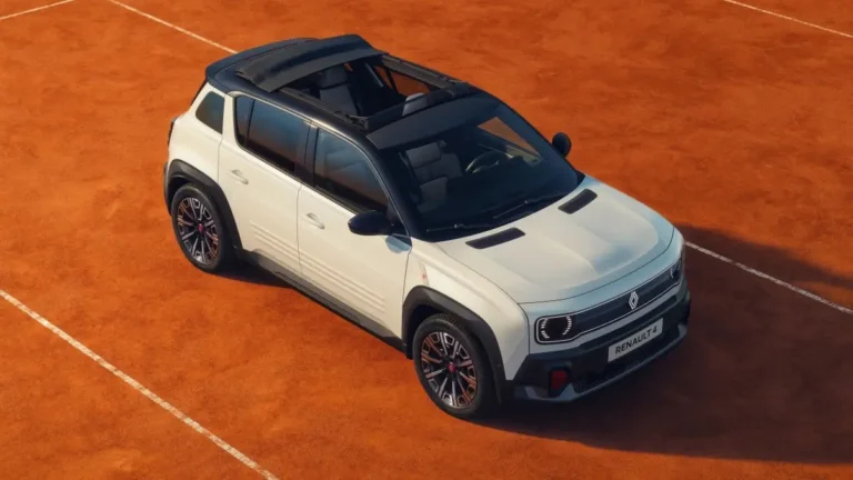 Renault 4 Roland-Garros E-Tech electric