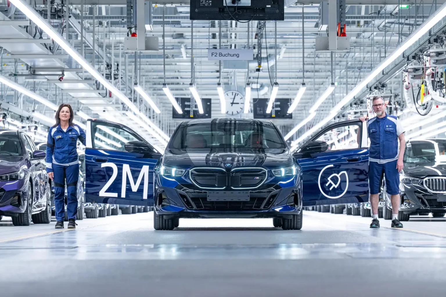 BMW Group franchit le cap des 2 millions de véhicules électriques produits