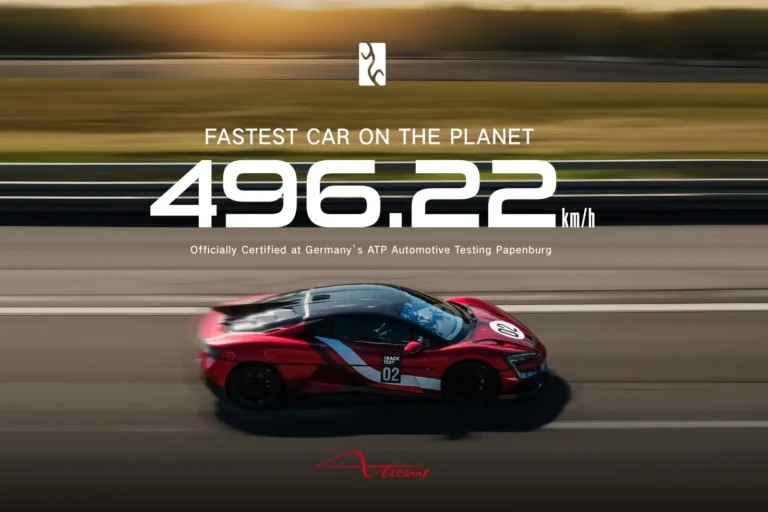 BYD Yangwang U9 Xtreme record de vitesse