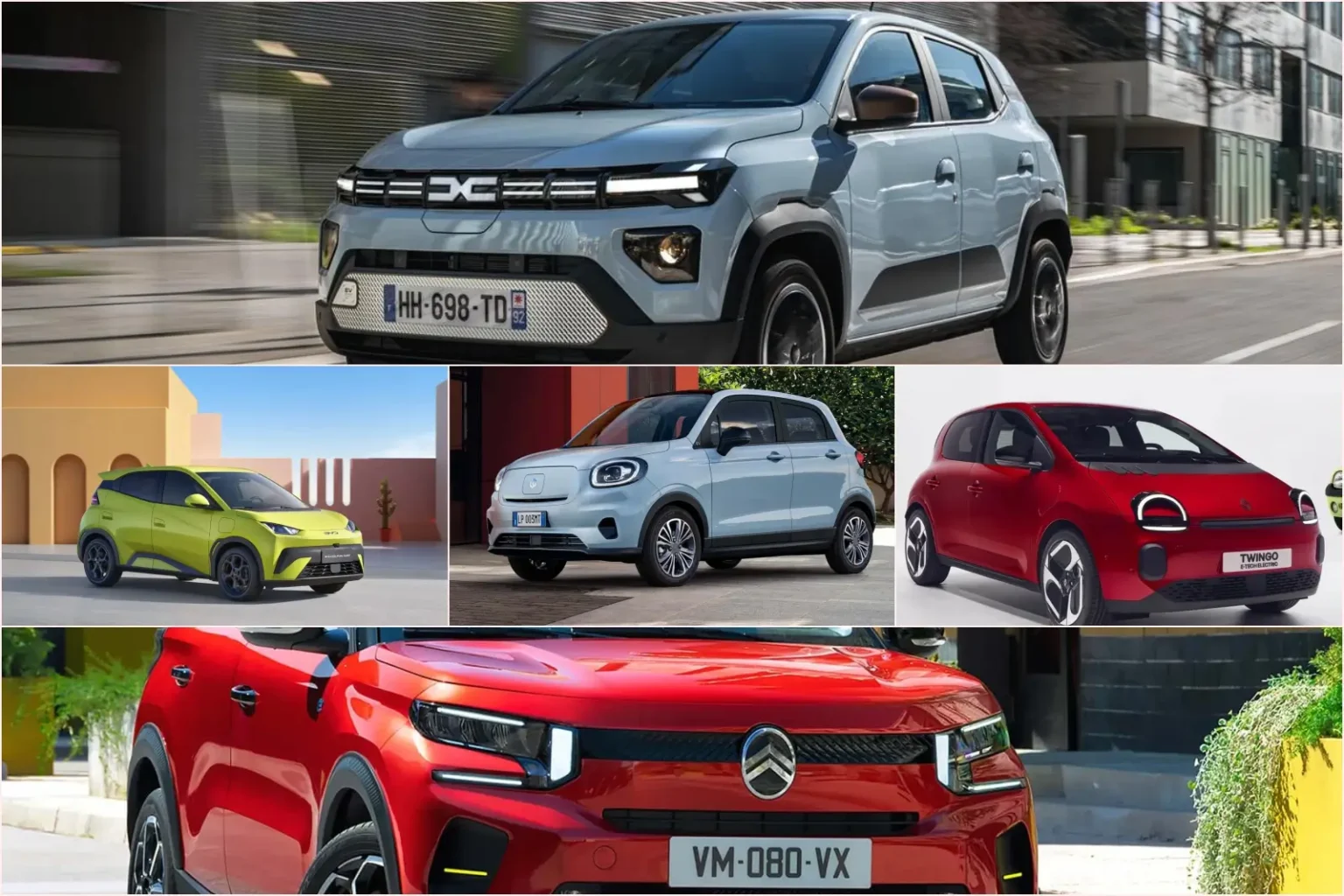 Citadines électriques sous 20 000 € : Dacia, Citroën, Renault et BYD se livrent une guerre des prix inédite Citadines électriques sous 20 000 €