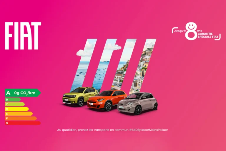 Des Fiat électriques neuves à partir de 13 900 € en France