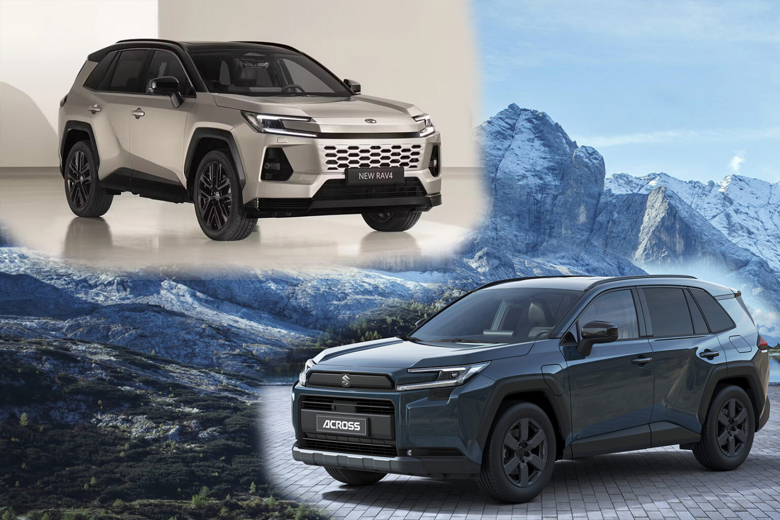Suzuki Across vs Toyota RAV4 PHEV 2026