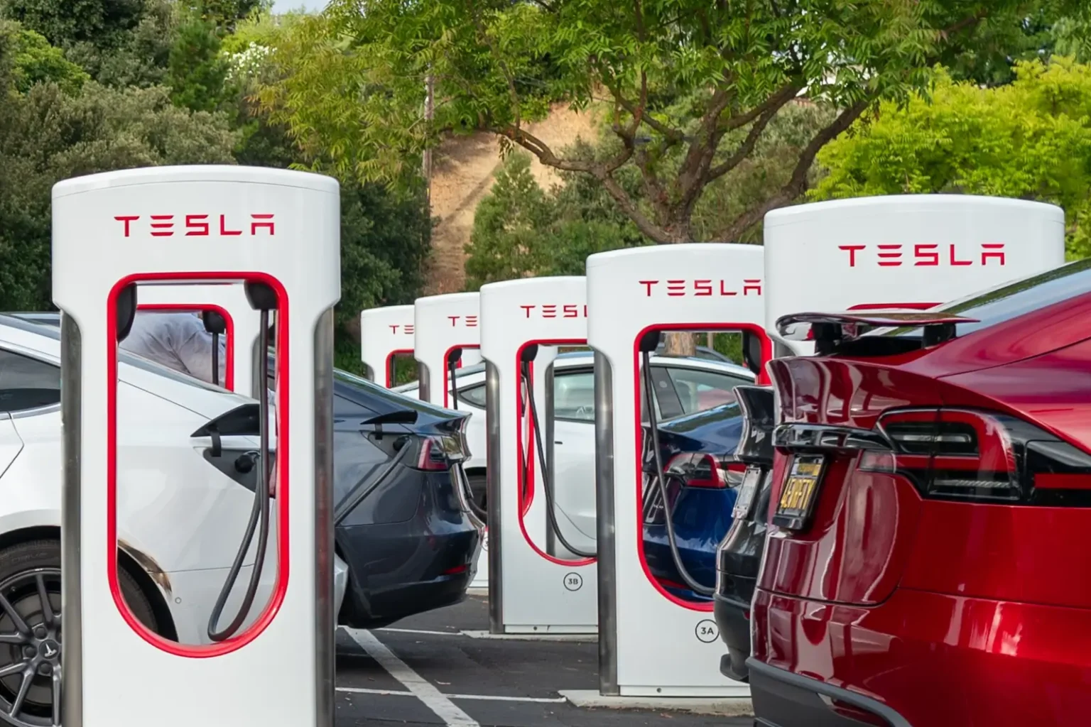 Tesla Supercharger en France