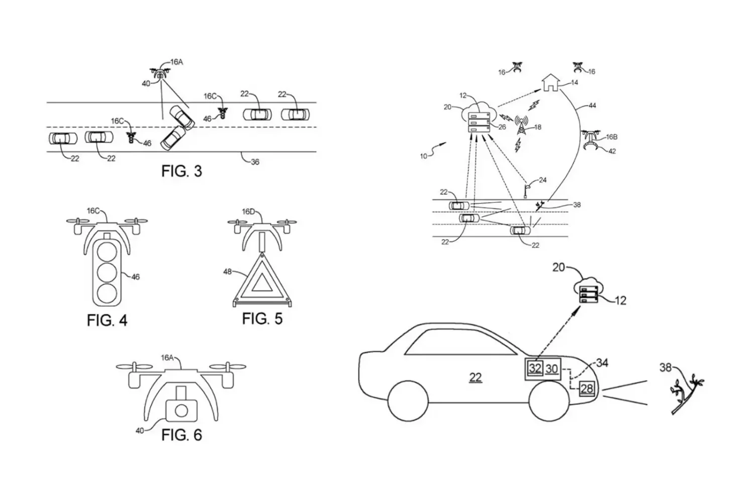 brevet drone General Motors