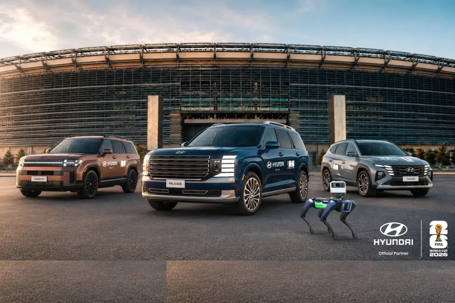 Hyundai déploie près de 1 500 véhicules et des robots pour la Coupe du Monde 2026 Hyundai va déployer des robots et près de 1 500 véhicules pour la Coupe du Monde 2026
