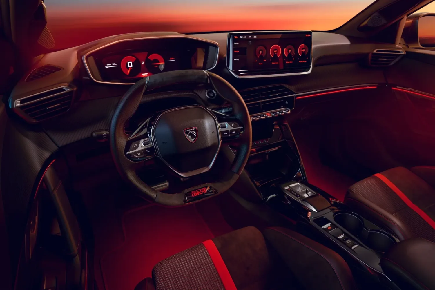 PEUGEOT E-208 GTi - intérieur