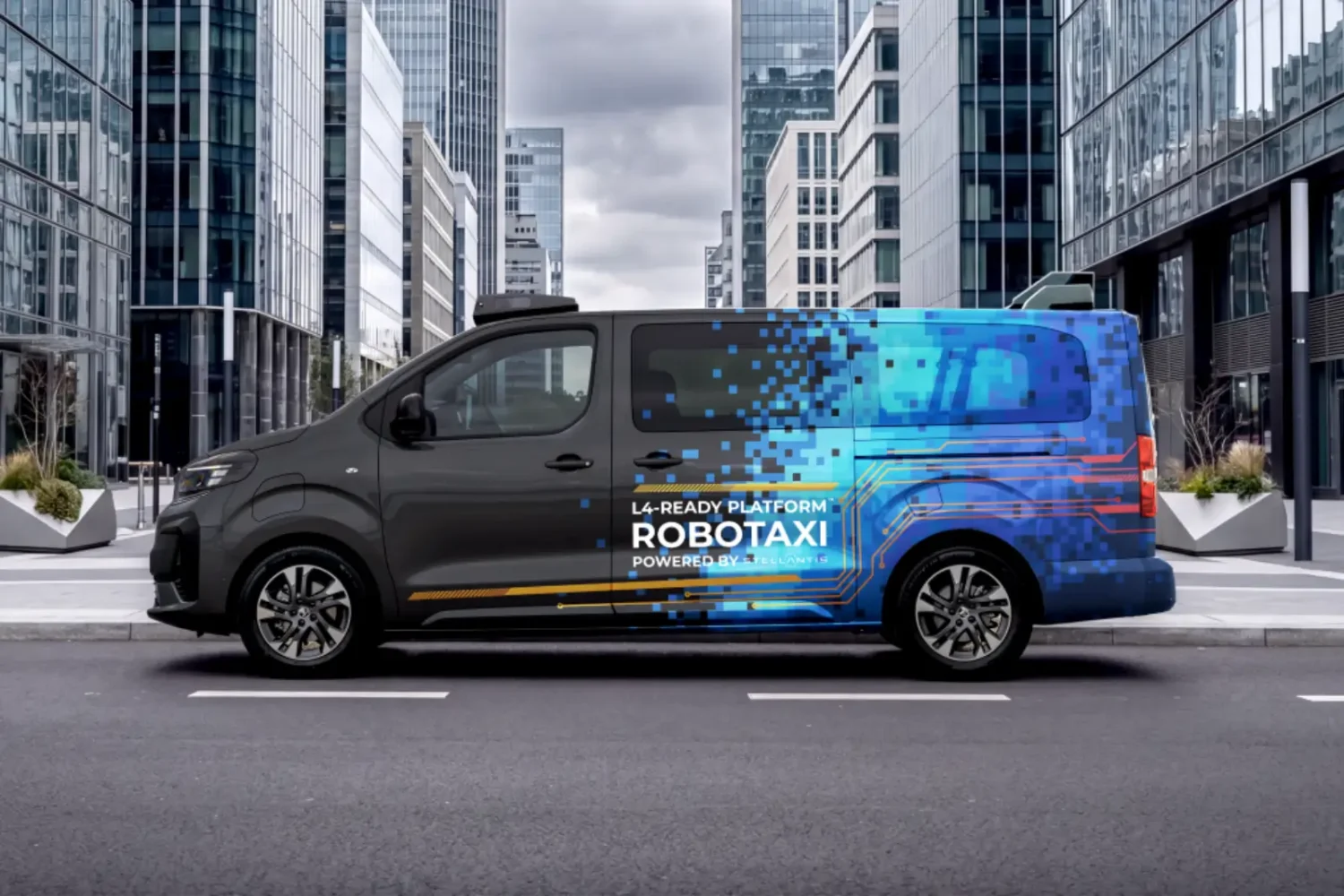 Stellantis prépare le futur : un robotaxi sans conducteur et une connexion satellite dans ses voitures Stelllantis Robotaxis 5G