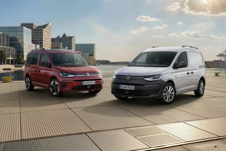 Volkswagen modernise le Caddy : écran géant, 122 km électriques et version California Volkswagen Caddy 2026