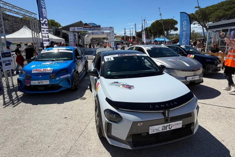 Lancia Ypsilon HF : la citadine électrique de série s’impose en régularité au Rallye Antibes Côte d’Azur la Lancia Ypsilon HF domine le Rallye Antibes Côte d’Azur