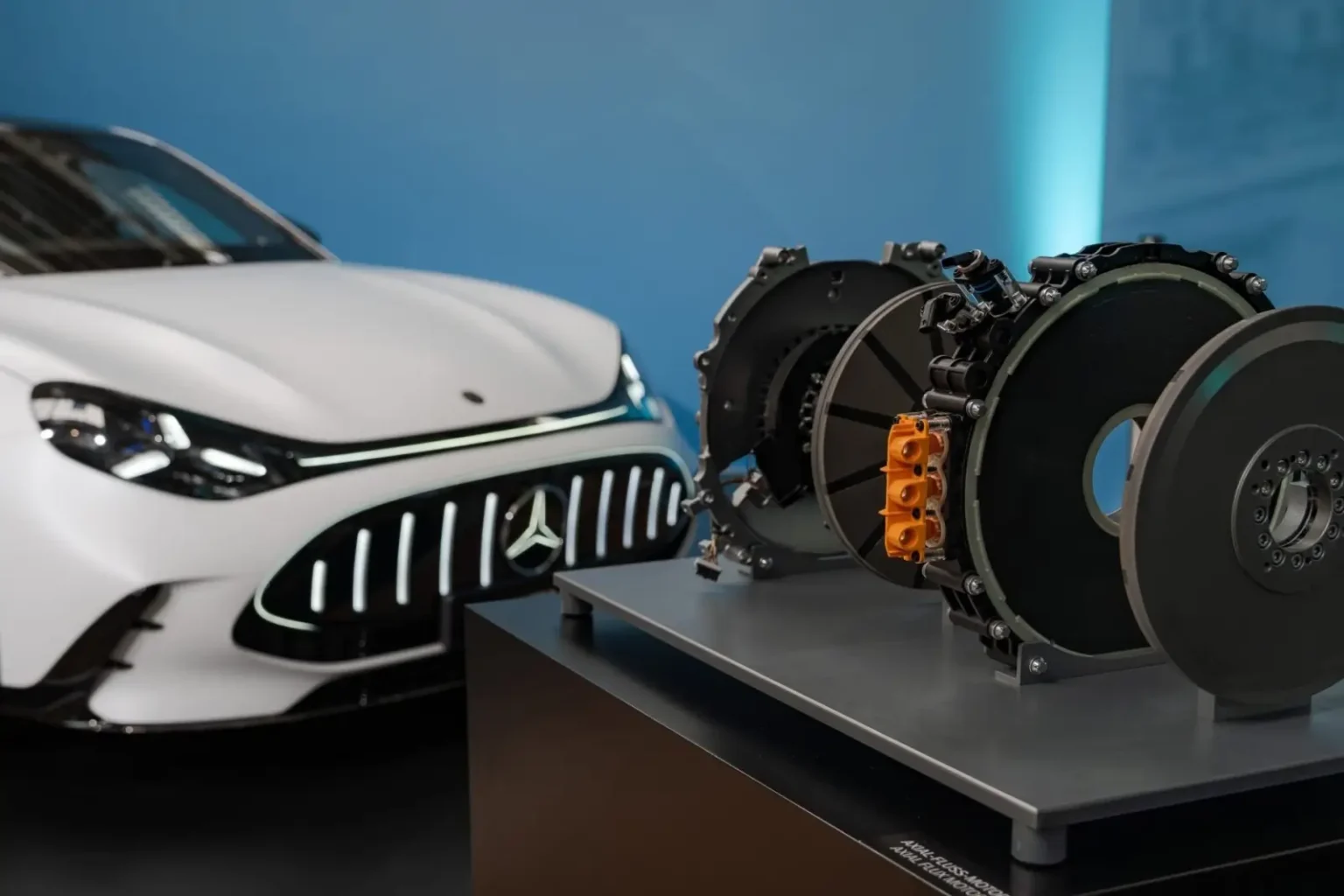 moteur à flux axial Mercedes