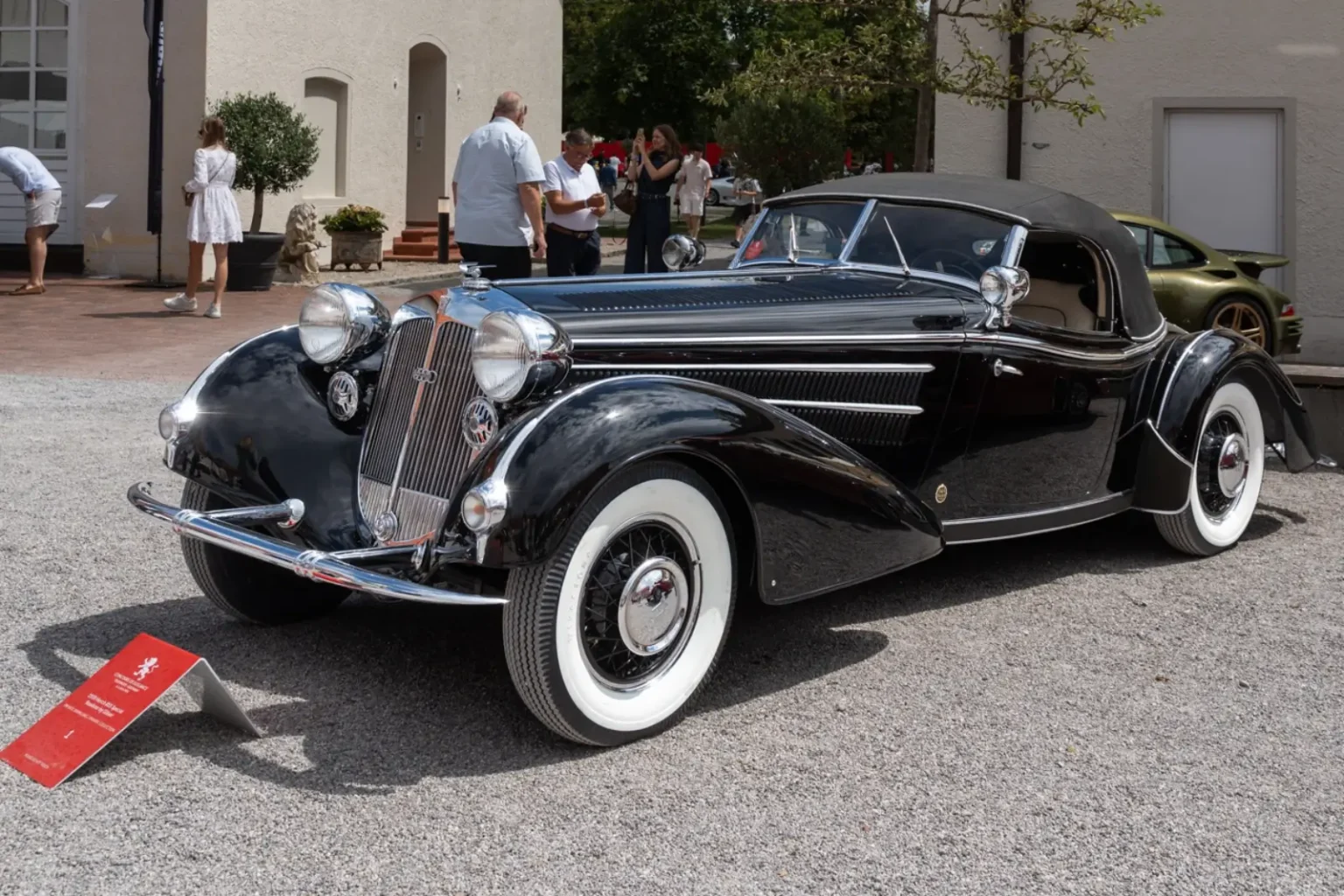 Concours of Elegance Germany 2026 : une Horch de 1939 sacrée plus belle voiture au bord du lac Tegernsee 1939 Horch 855 Special Roadster by Gläser