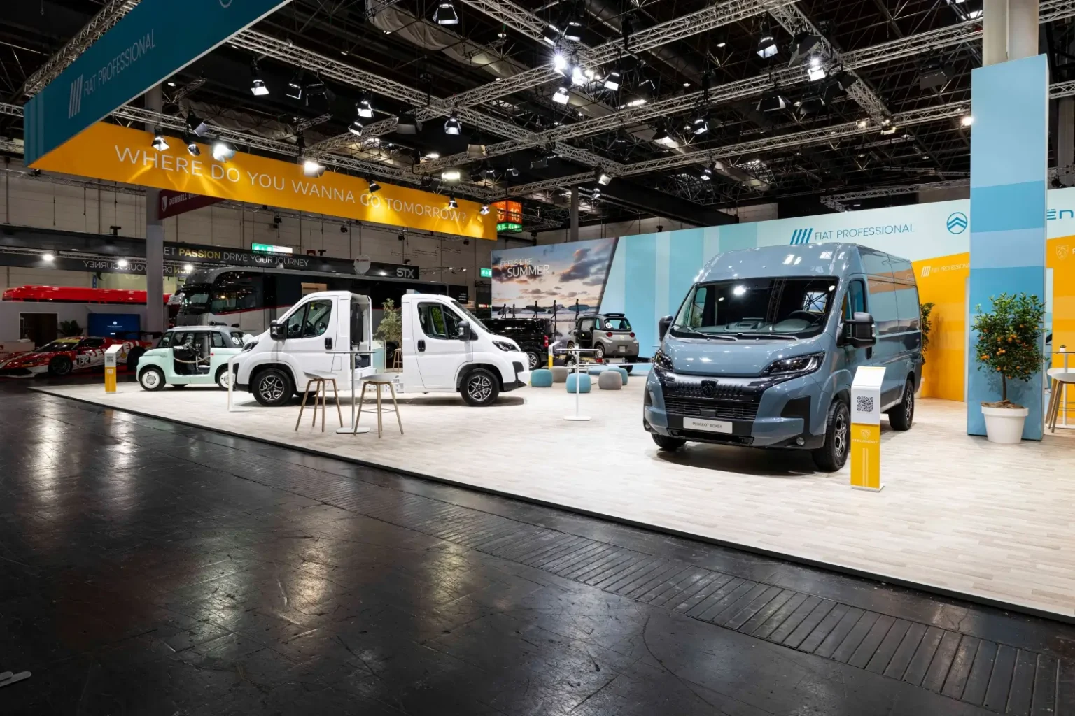 Stellantis Pro One au Caravan Salon 2026 : le trio Ducato, Jumper et Boxer épaulé par deux petites électriques Stellantis - Düsseldorf Caravan Salon 2026